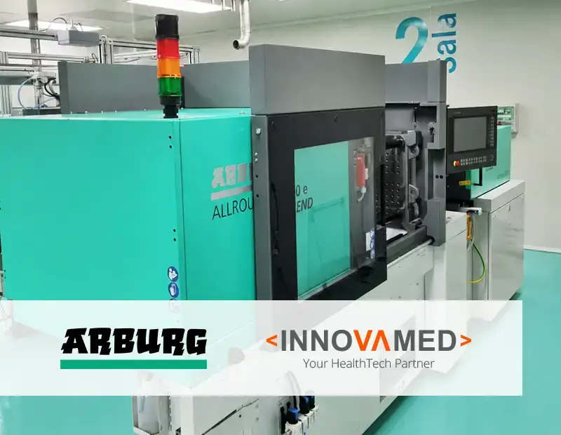 Innovamed intègre une Arburg Allrounder 500 E Trend dans sa salle blanche ISO 7